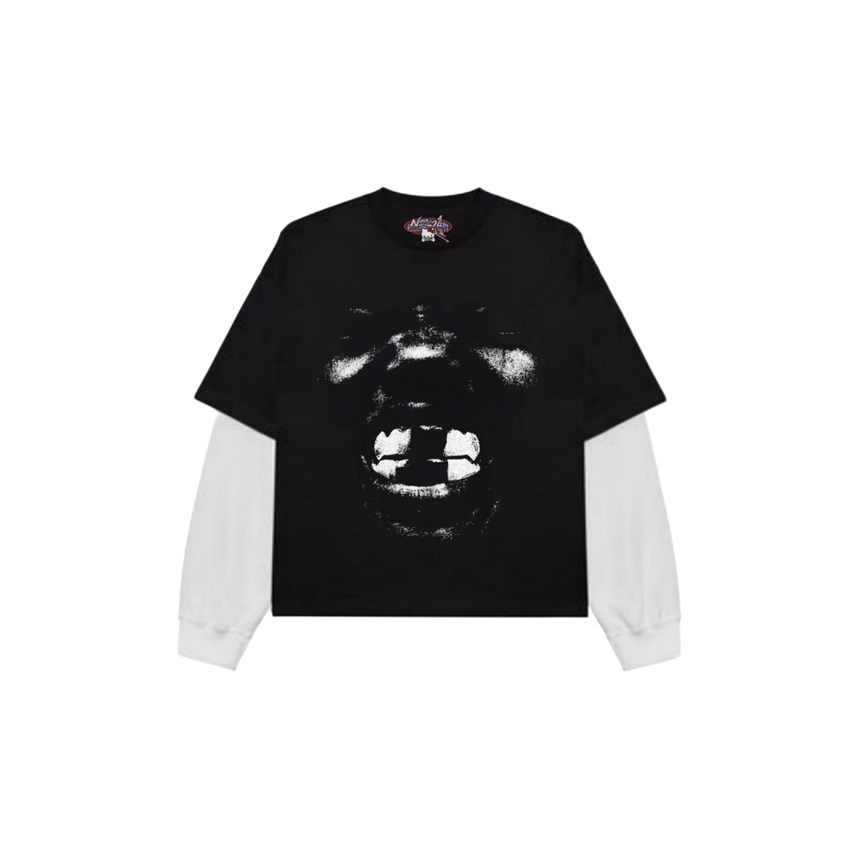 Bully kanye west Attached sleeve oversized tee