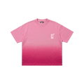 Pink Ombre washed Tee 002