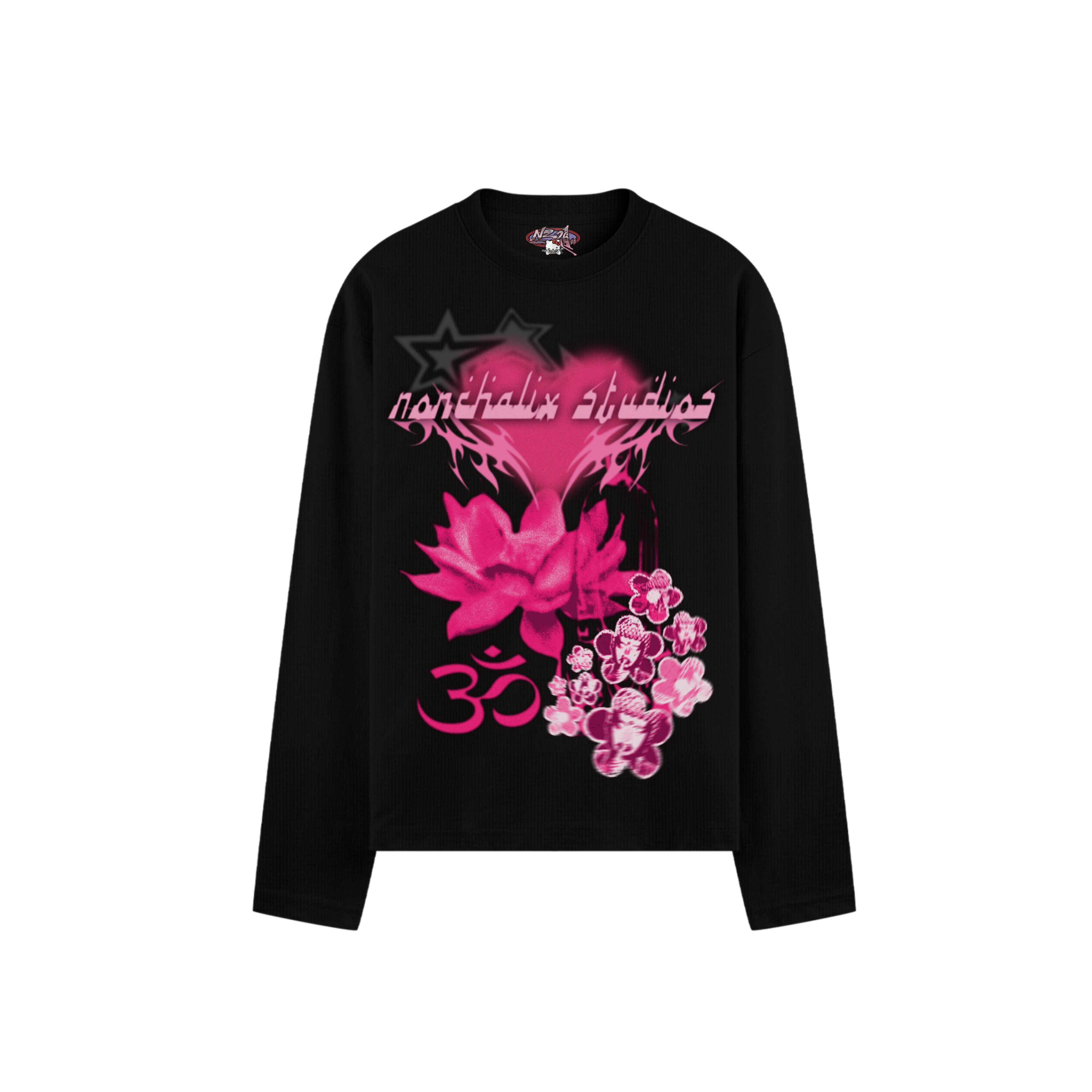 NCLX Love above all Waffle knit