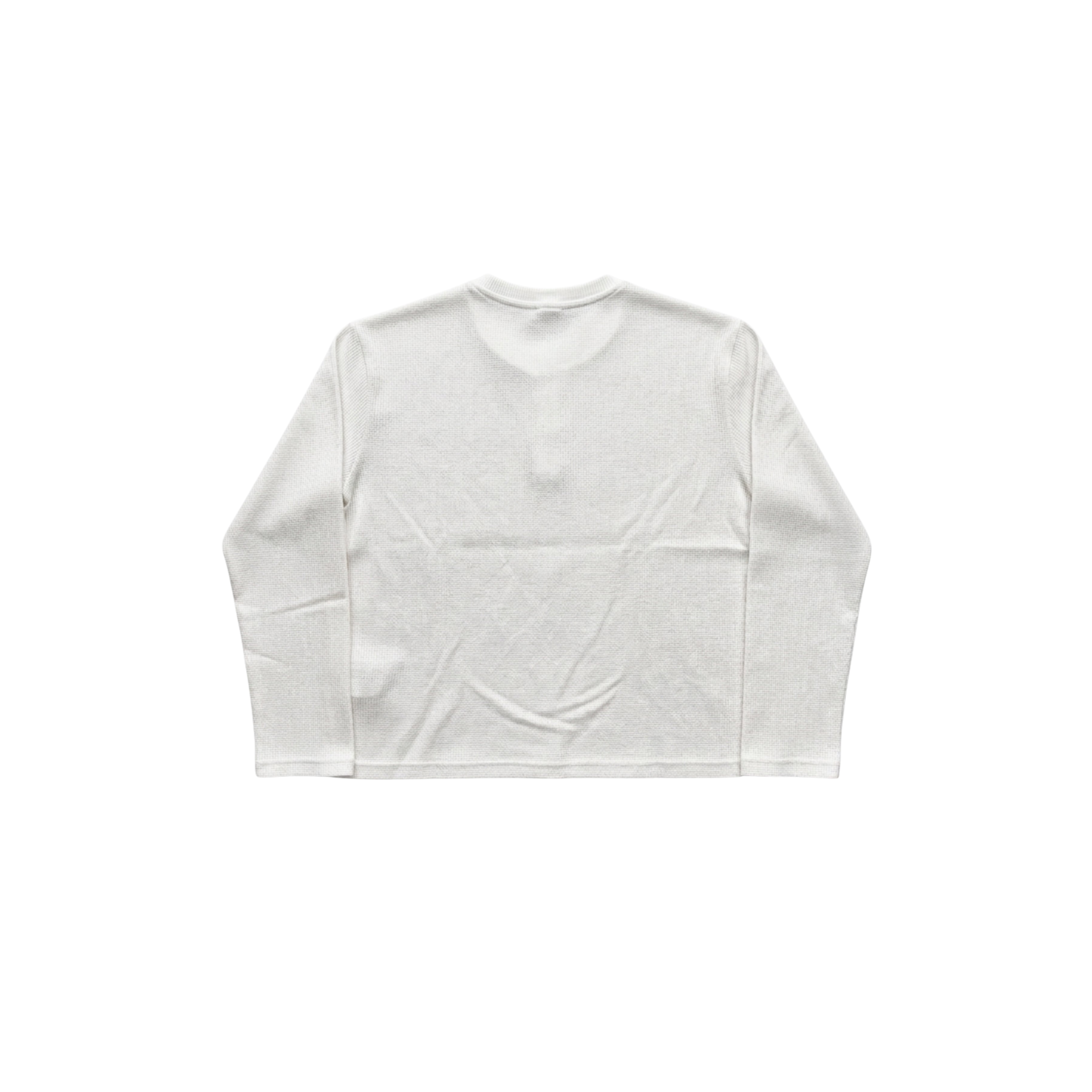 Nonchalix Henley Waffle knit full sleeve oversized tee