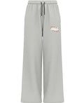 Grey Cotton Joggers Front Design