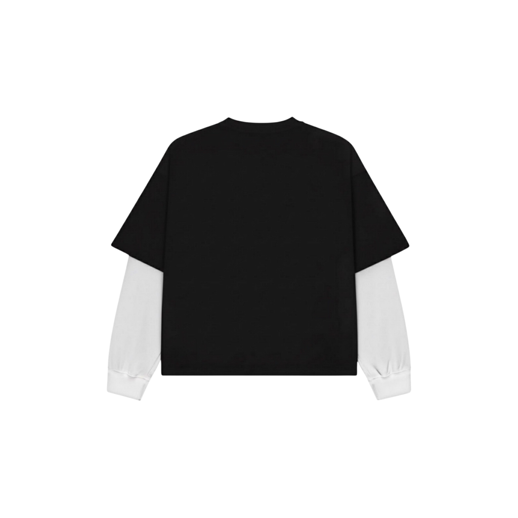 Bully Ye-  Attached sleeve oversized tee