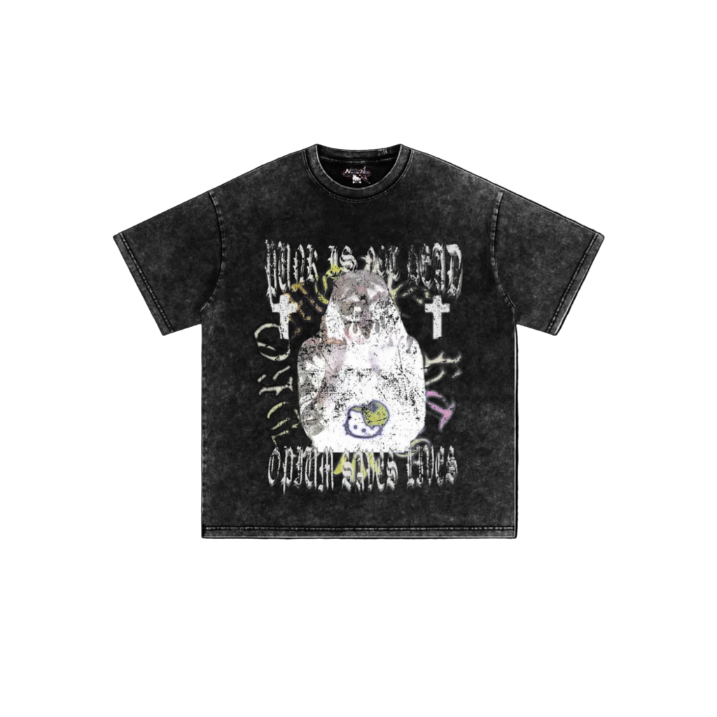 Punk Is not Dead- Oversized Acid Wash tee 003