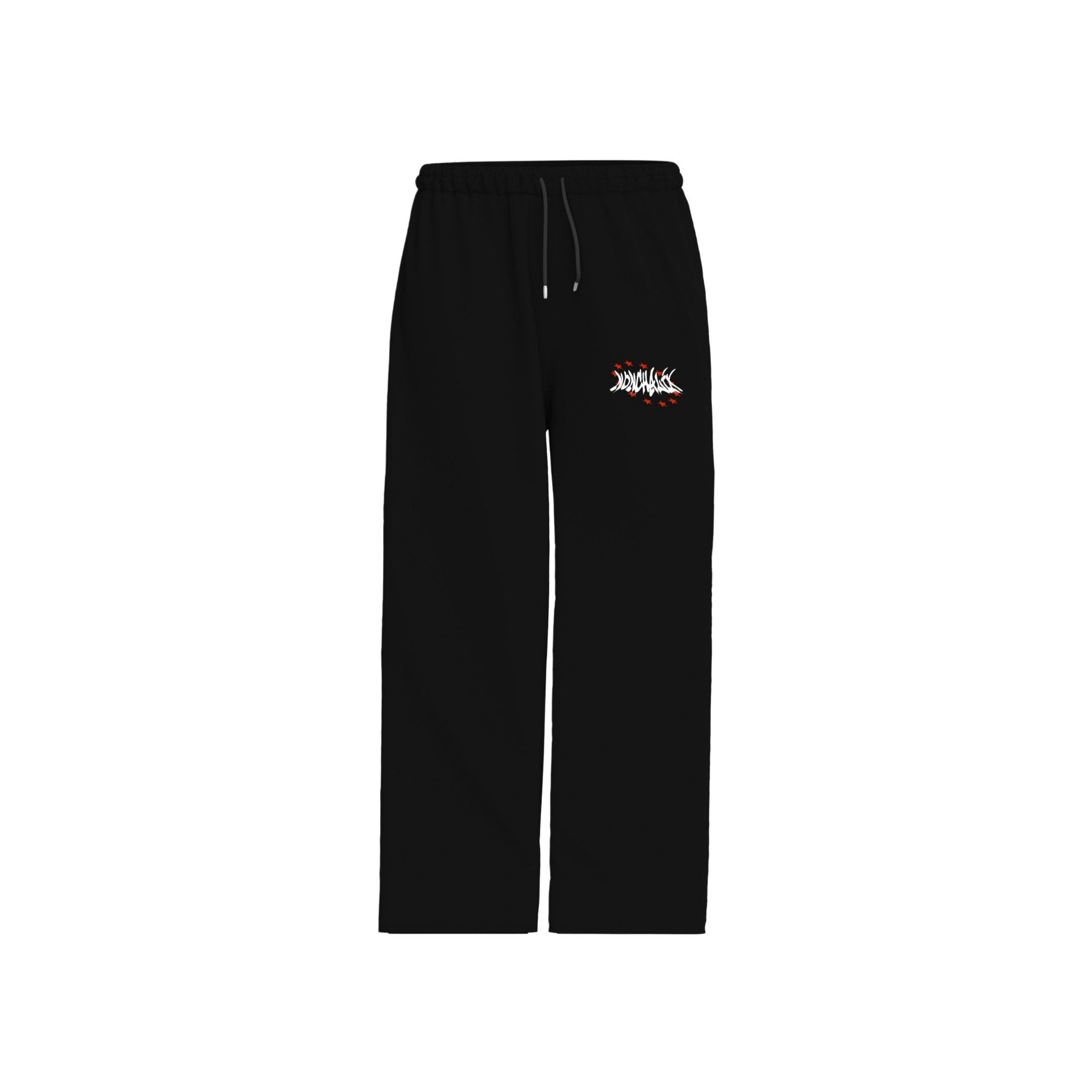 #SWAG- Relaxed Baggy Black Joggers