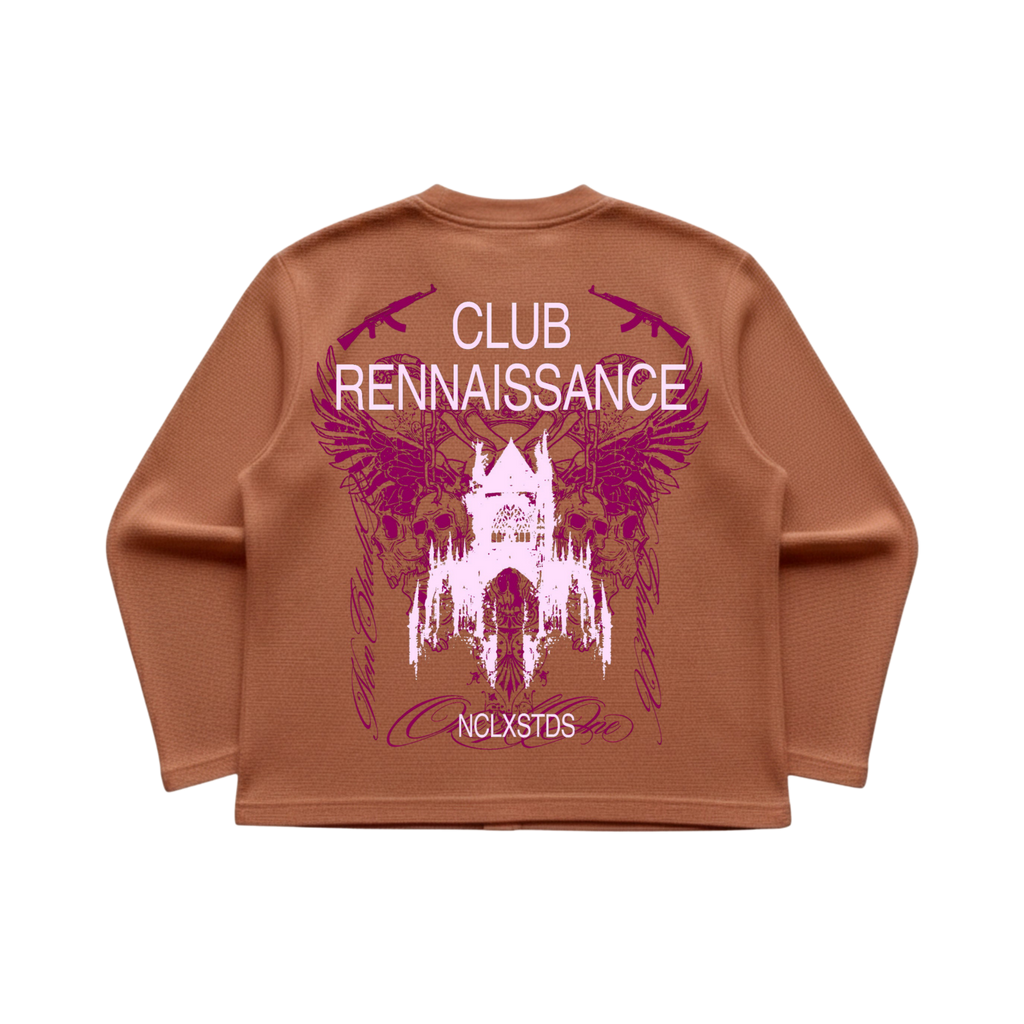 Club Rennaissance- Brown Waffle 007