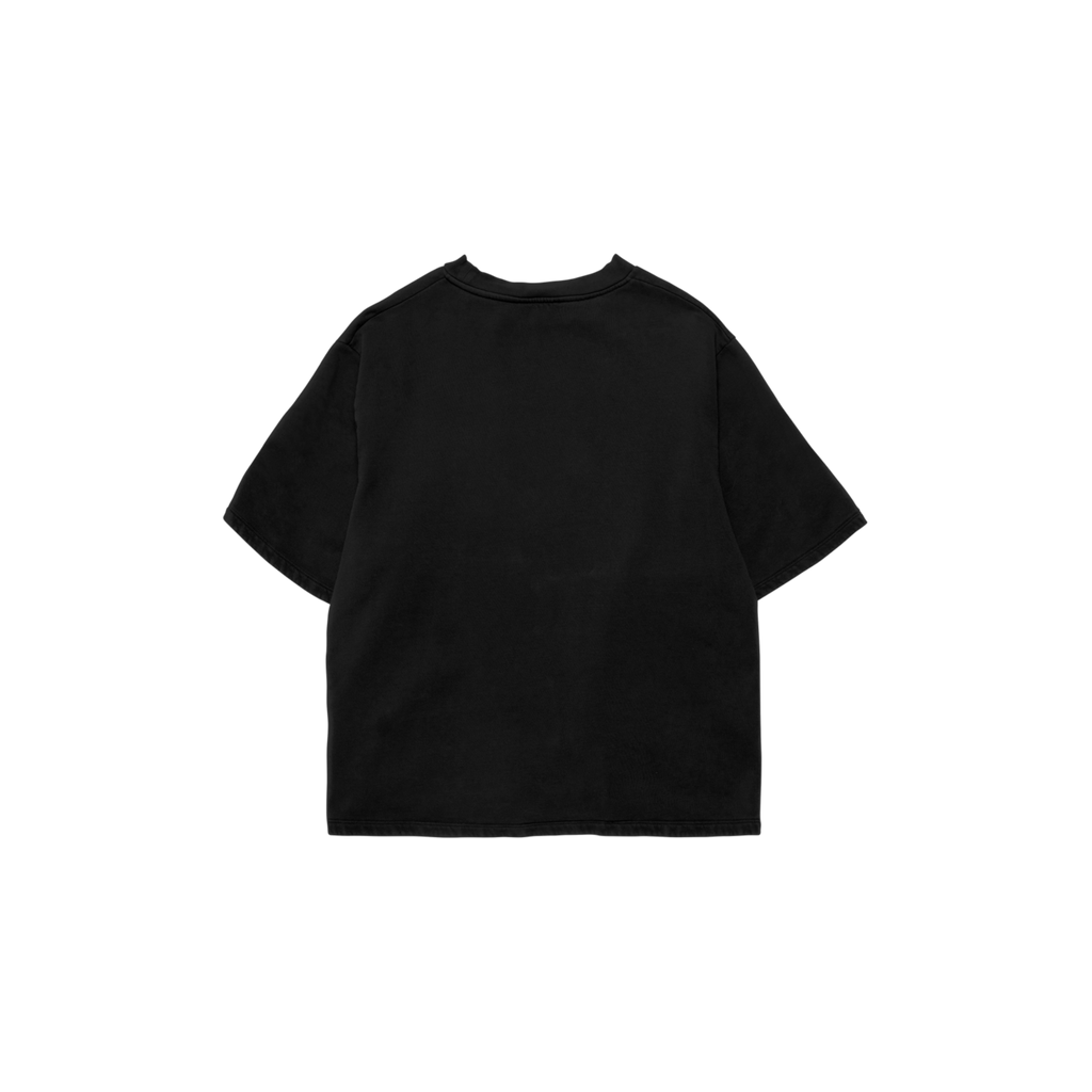 Say Wallahi Bro Oversized Boxy fit Black Tee