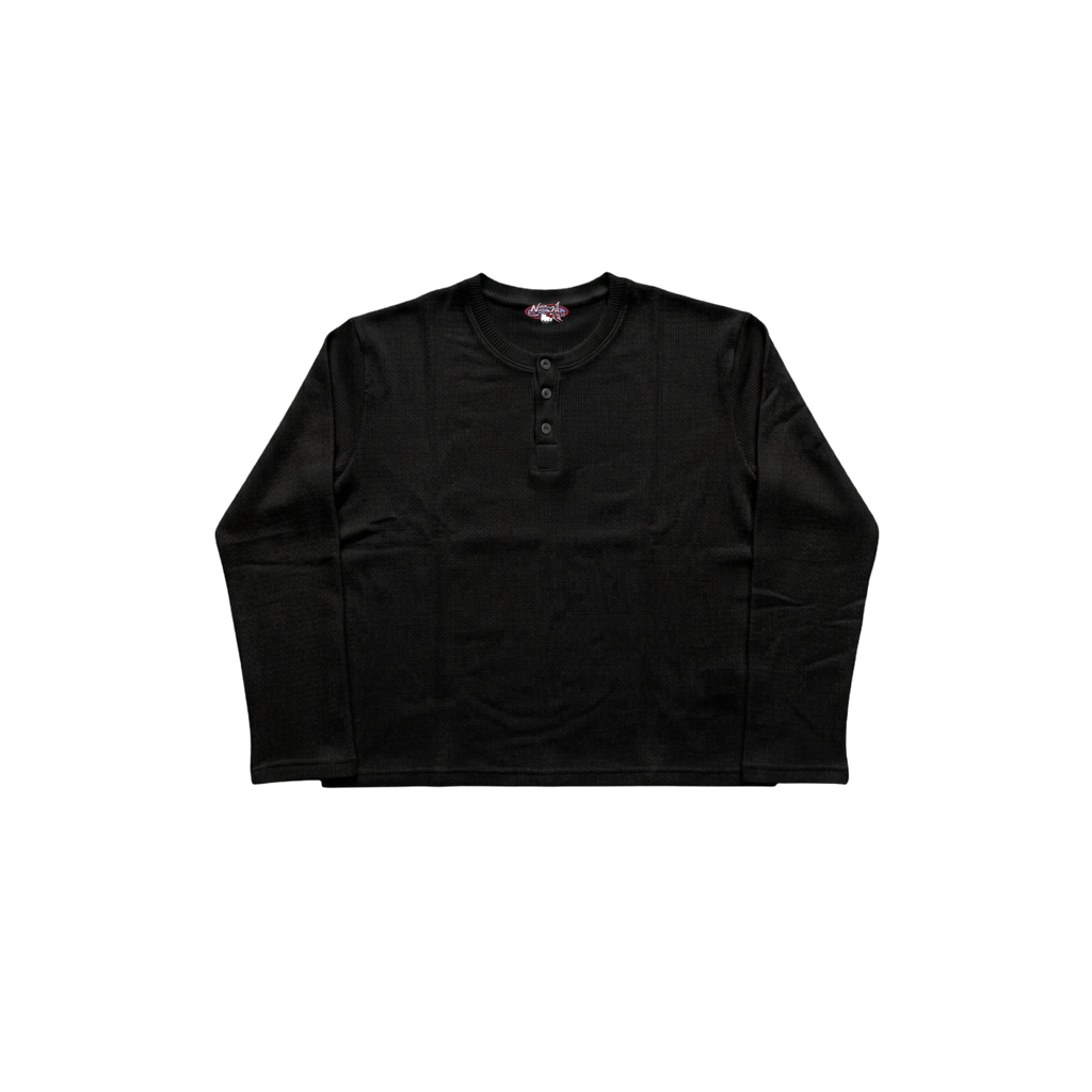 Nclx Black Henley Staples