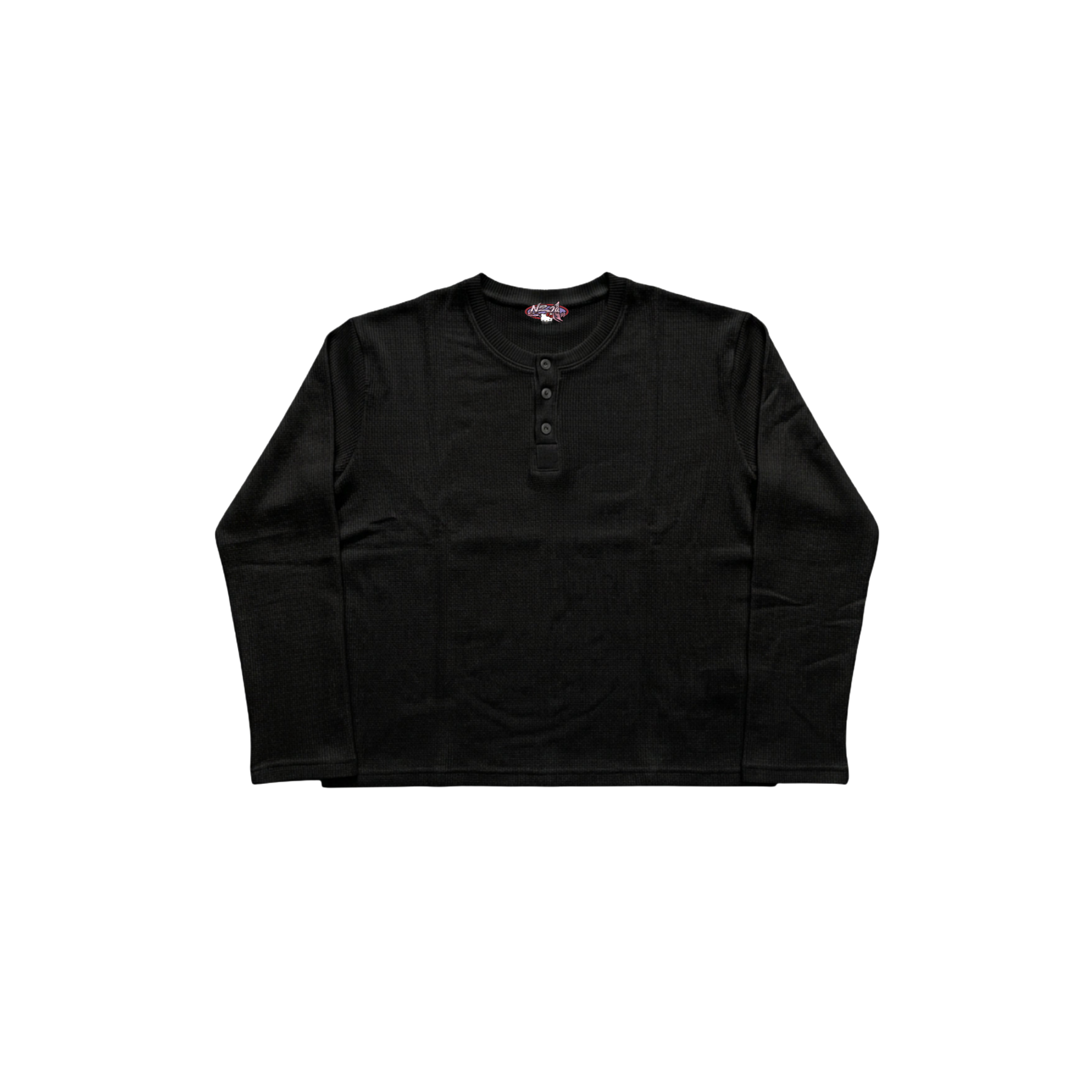 Nclx Black Henley Staples