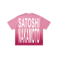Pink Faded Oversized Tee 002
