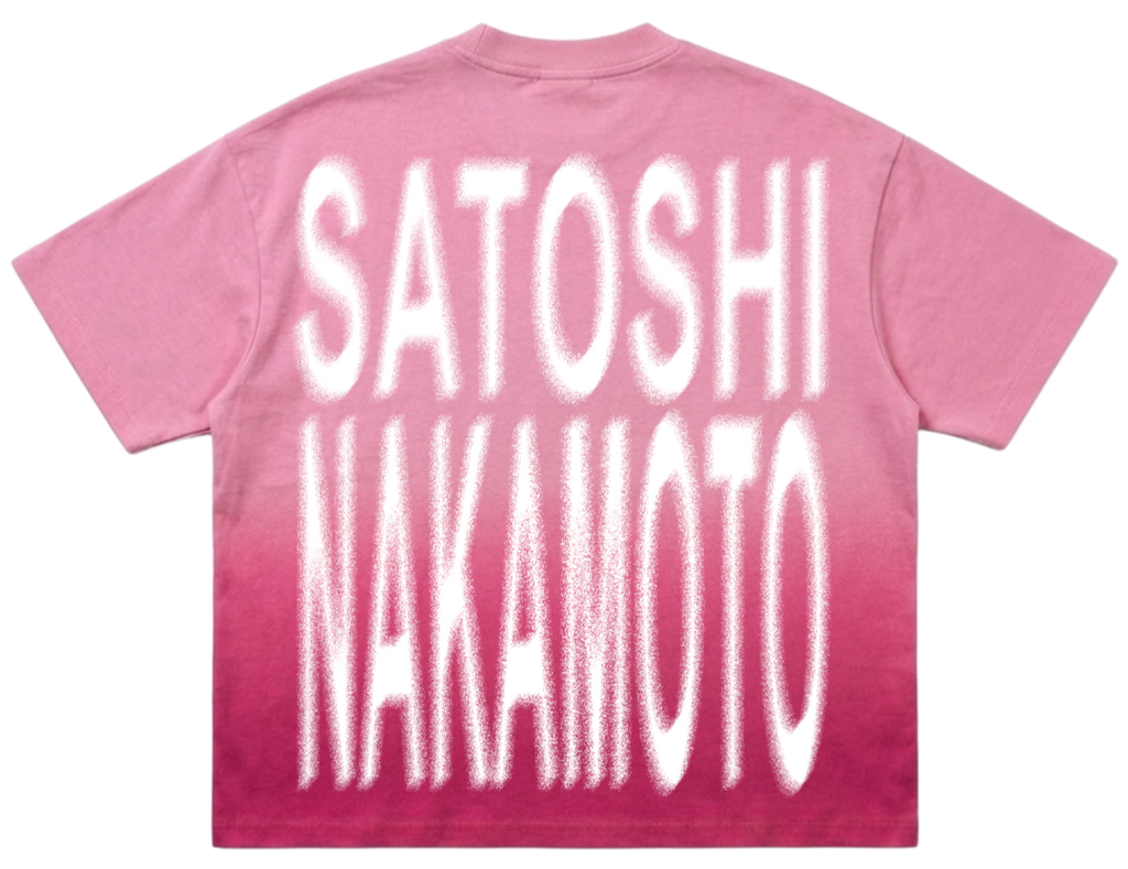Pink Ombre washed Tee 002