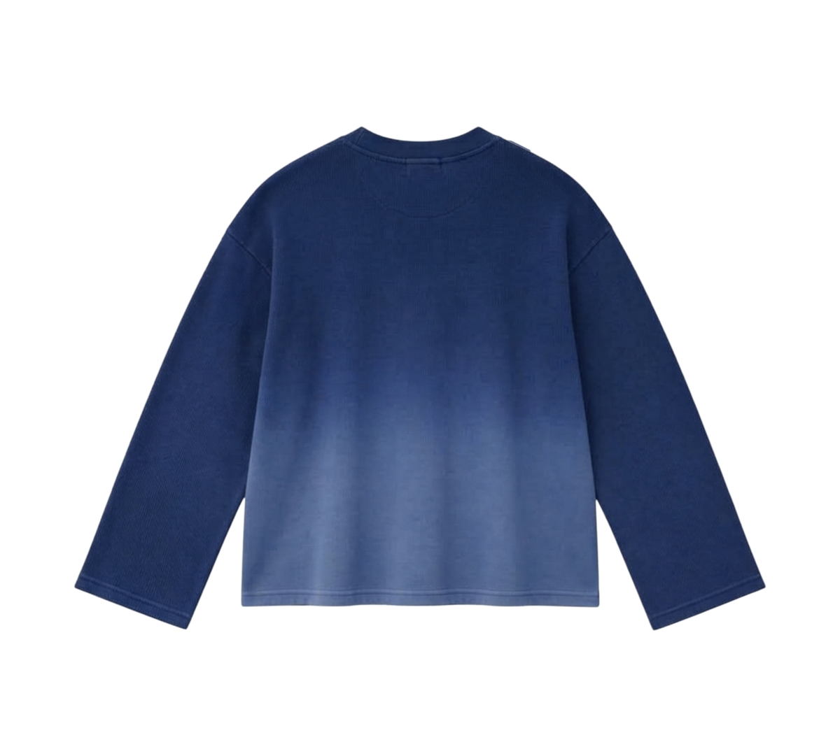 Blue Ombre washed- Waffle 09