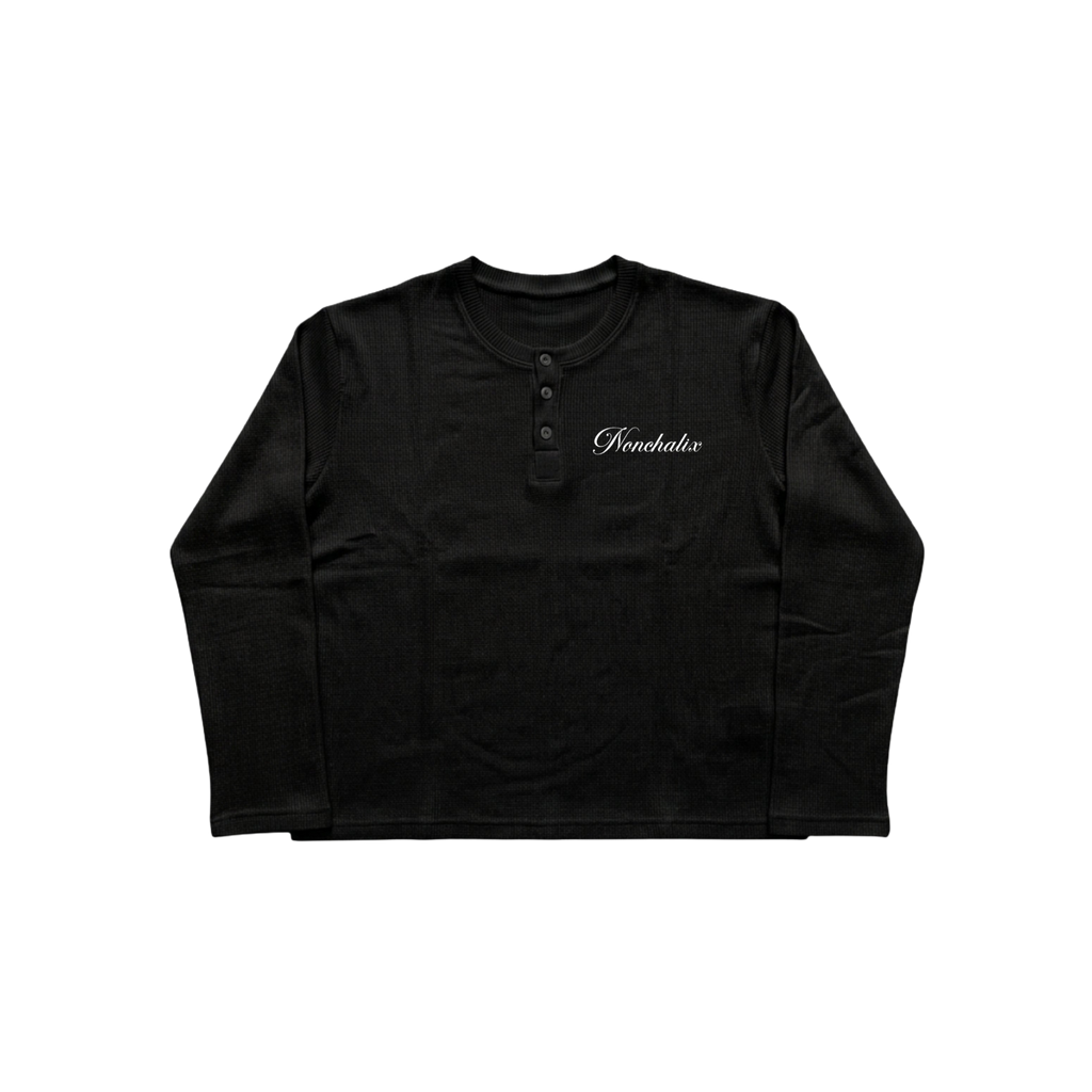 Nonchalix Henley Black