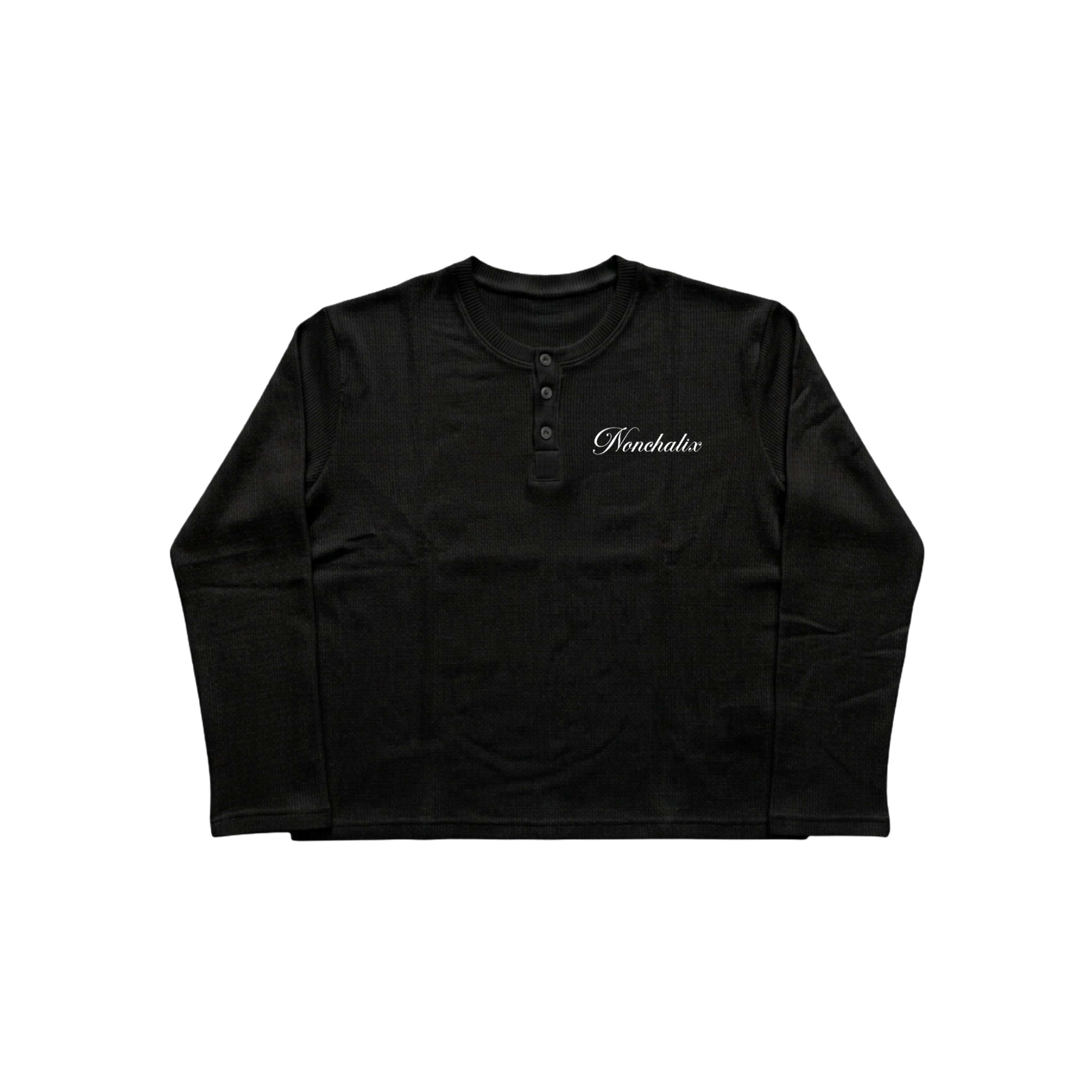 Nonchalix Henley Black