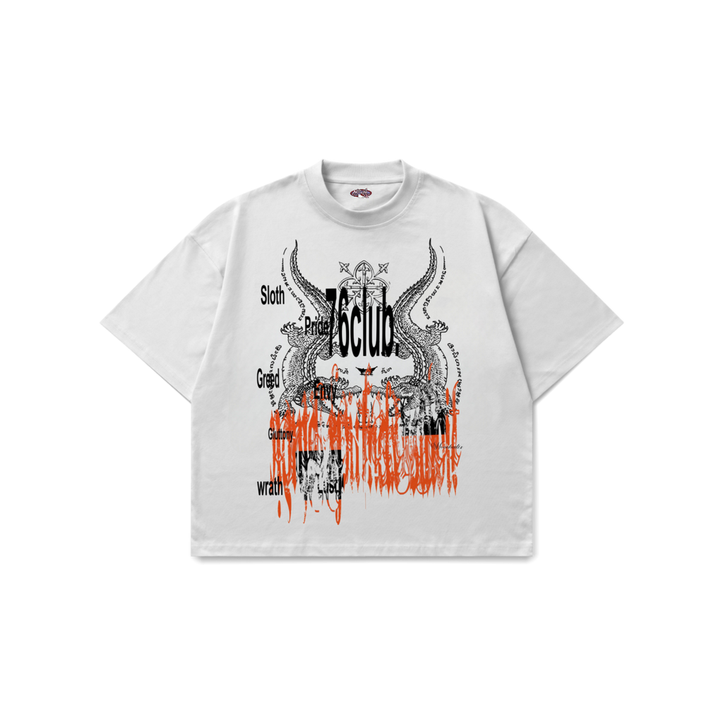 76 club- Oversized Tee