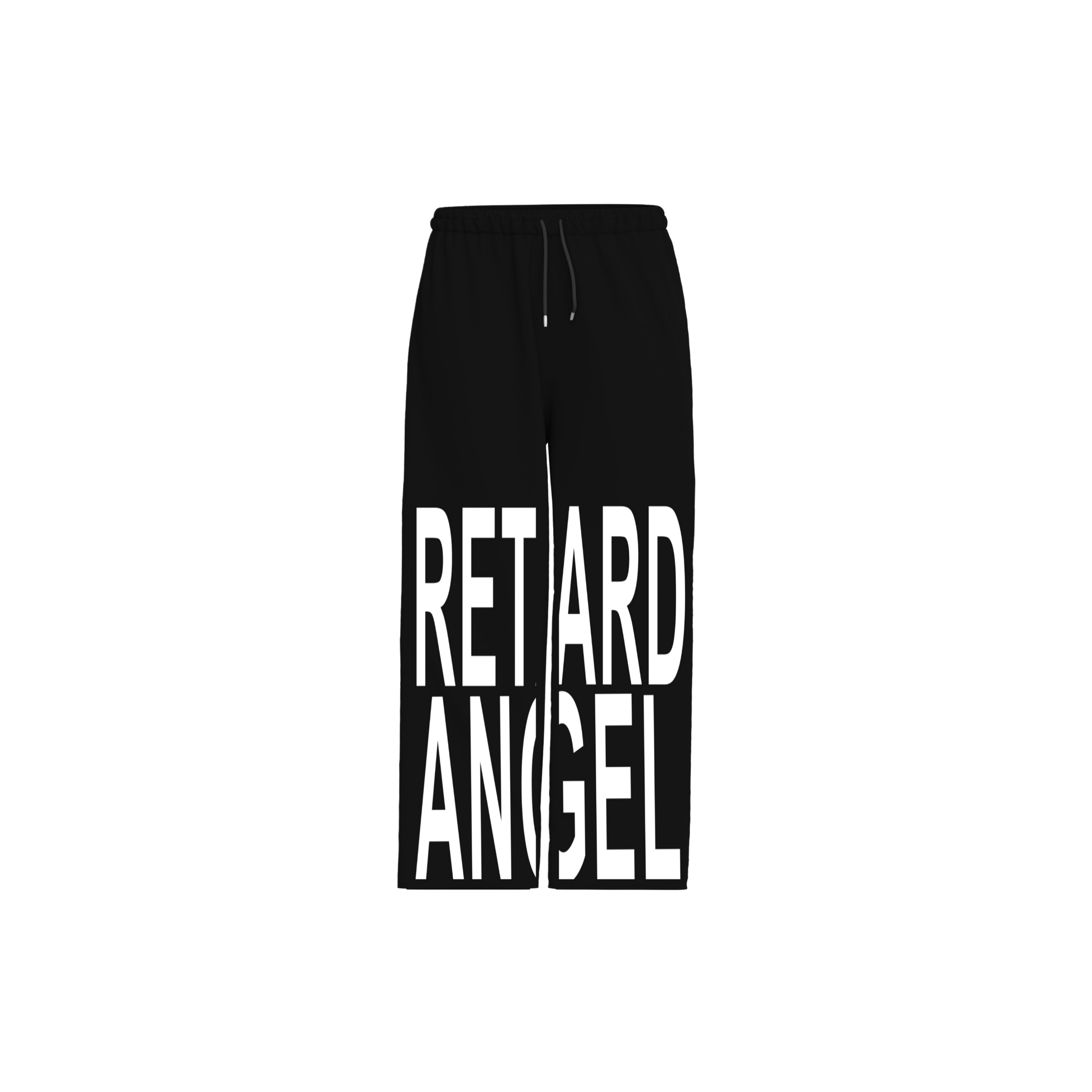 Retard Angel: Black Joggers