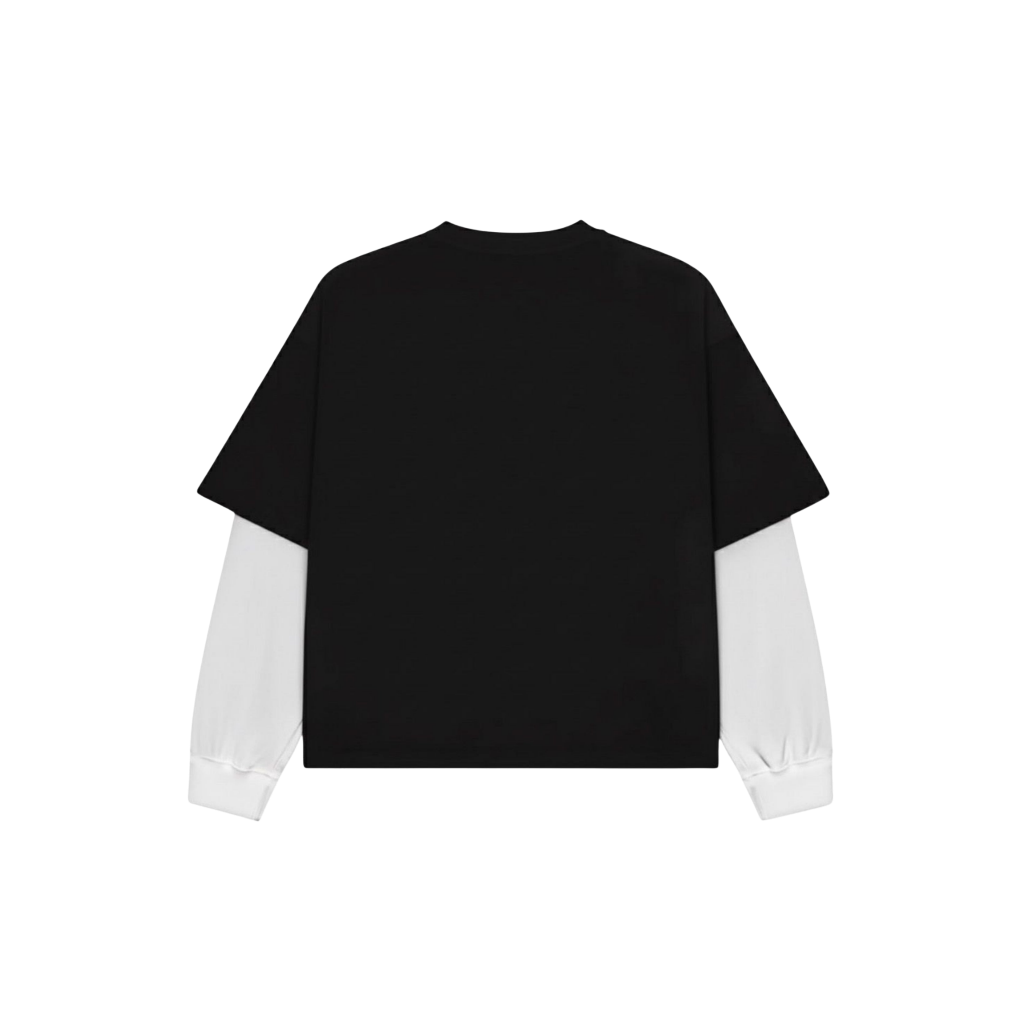 Punk Is not Dead- Attached sleeve oversized tee 01