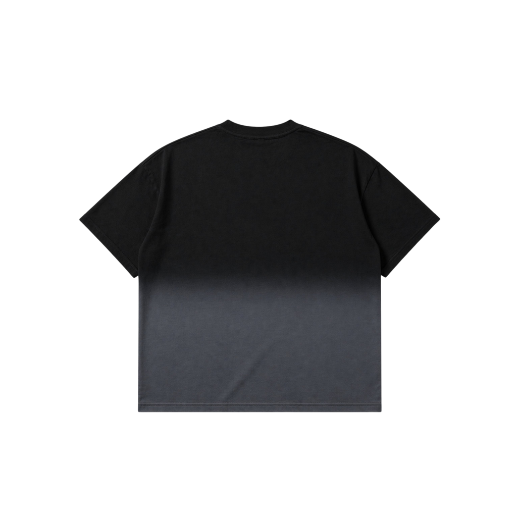Evil moids- black gradient Oversized Tee