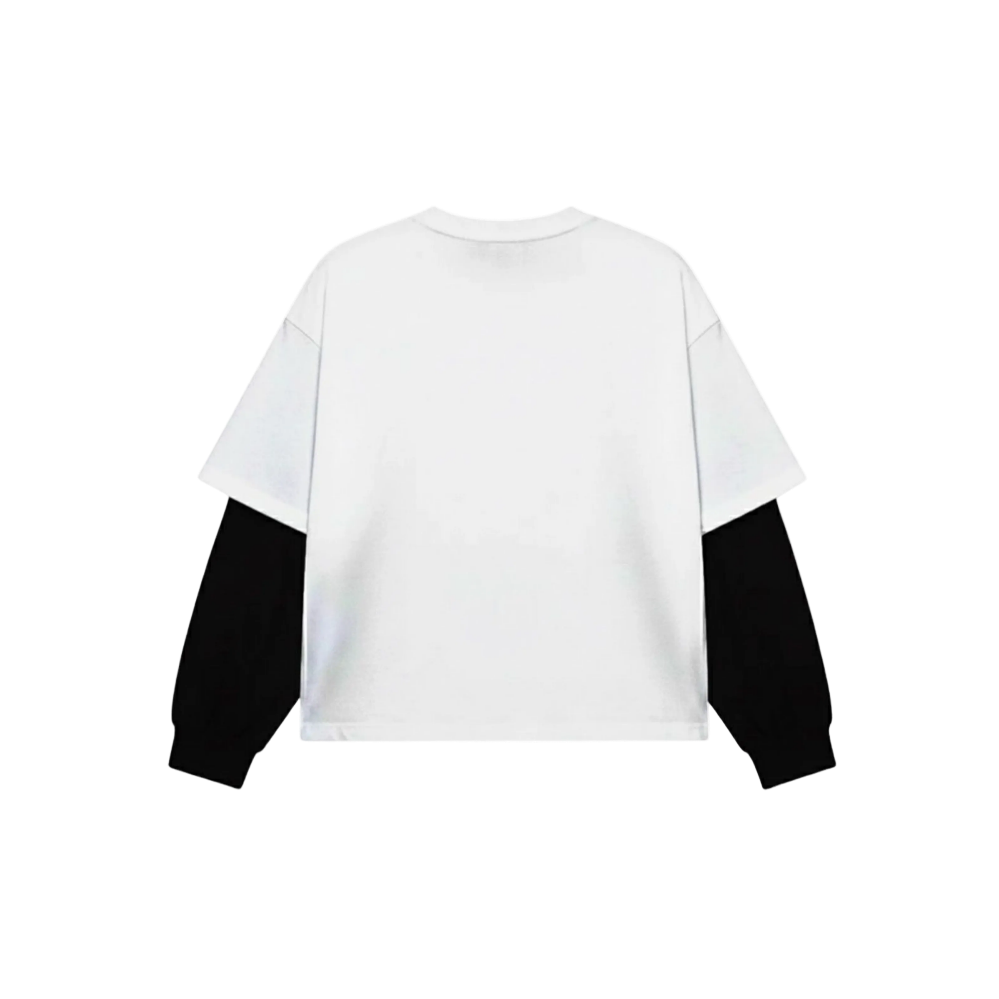 76 club- Oversized attached sleeve tee